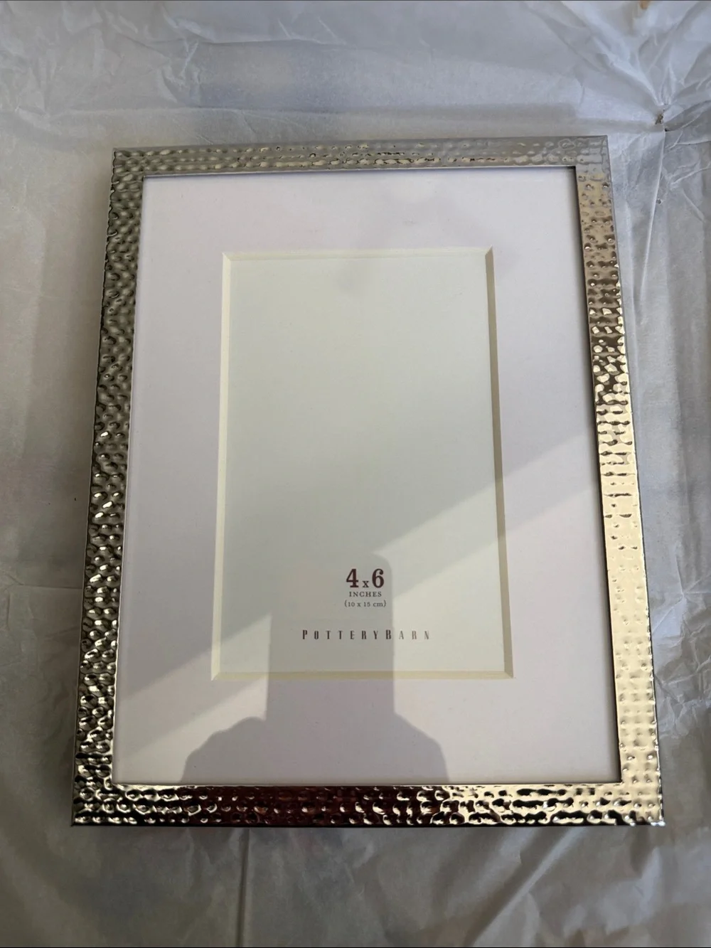 Pottery Barn Brianna Frame - mirror Finish. 4x6.